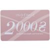 Подарунковий сертифікат 2000 Рожевий фото